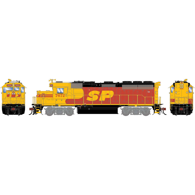 PREORDER Athearn Genesis ATHG-1737 HO GP40-2 Locomotive, SP 'Kodachrome'