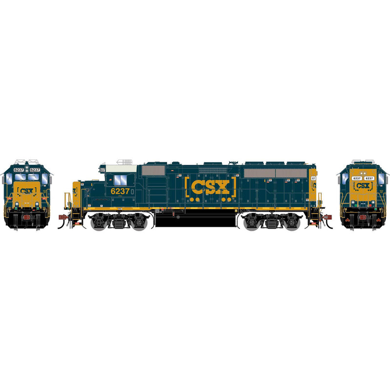 PREORDER Athearn Genesis ATHG-1741 HO GP40-2 Locomotive, CSXT 'Boxcar Logo'