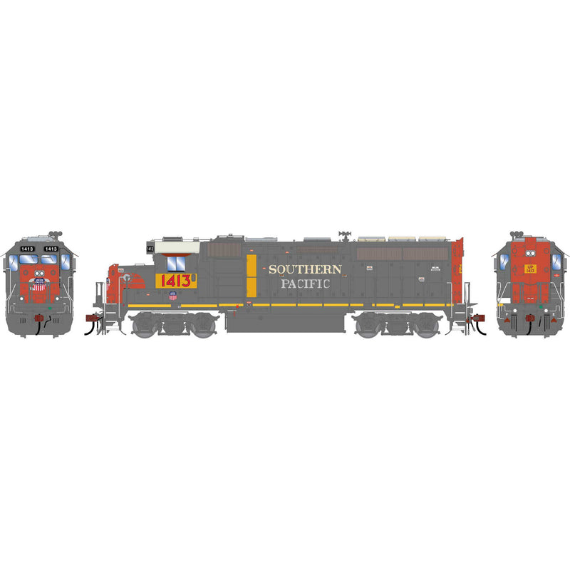 PREORDER Athearn Genesis ATHG-1743 HO GP40-2 Locomotive, Primed For Grime UP 'Ex-SP'