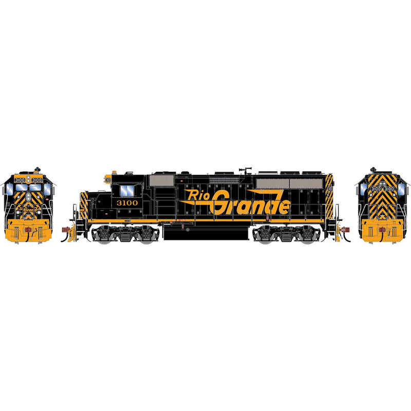 PREORDER Athearn Genesis ATHG-1750 HO GP40-2 Locomotive w/DCC & Sound, DRGW