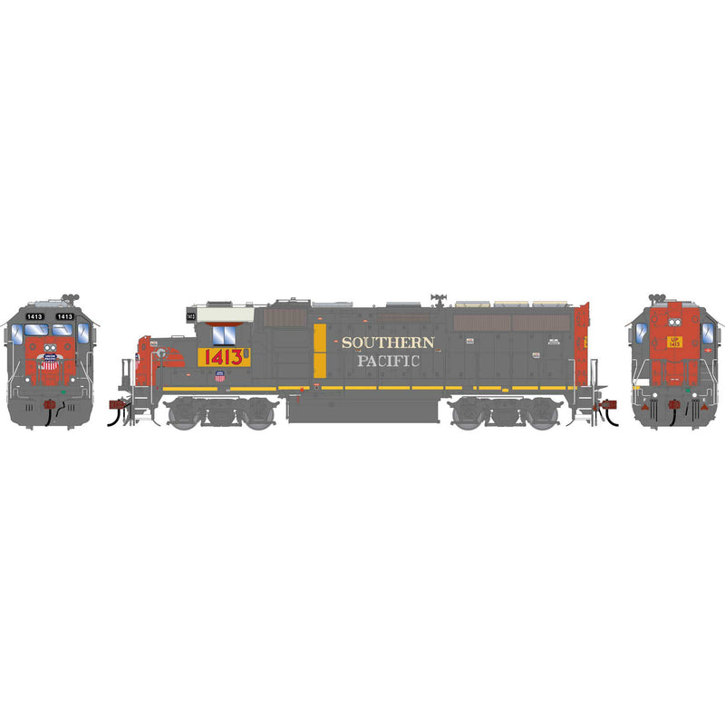 PREORDER Athearn Genesis ATHG-1762 HO GP40-2 Locomotive w/DCC & Sound, Primed For Grime UP 'Ex-SP'