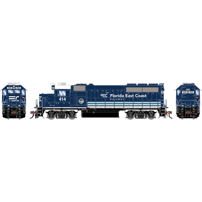 PREORDER Athearn Genesis ATHG-1763 HO GP40-2 Locomotive w/DCC & Sound, FEC