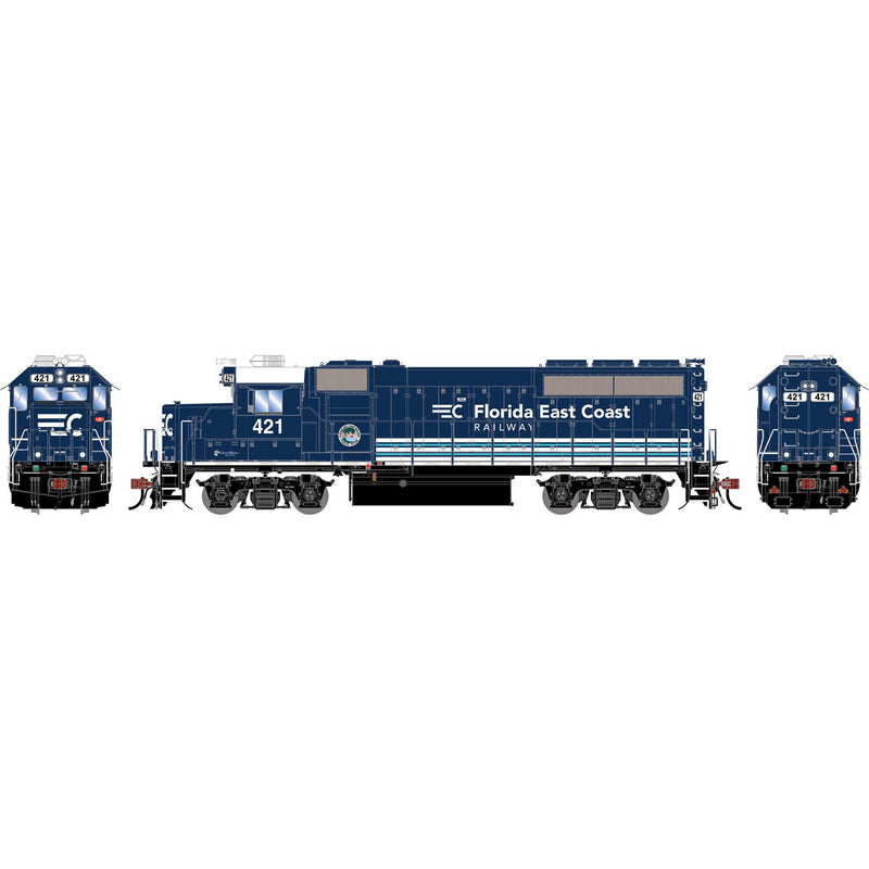 PREORDER Athearn Genesis ATHG-1764 HO GP40-2 Locomotive w/DCC & Sound, FEC