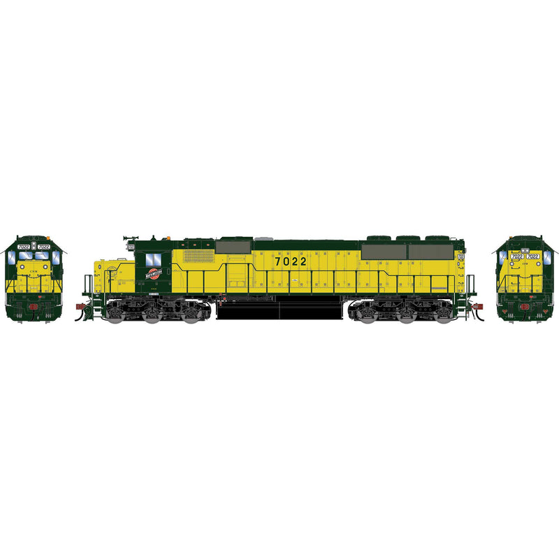 PREORDER Athearn Genesis ATHG-1863 HO SD50 Locomotive w/DCC & Sound, CNW