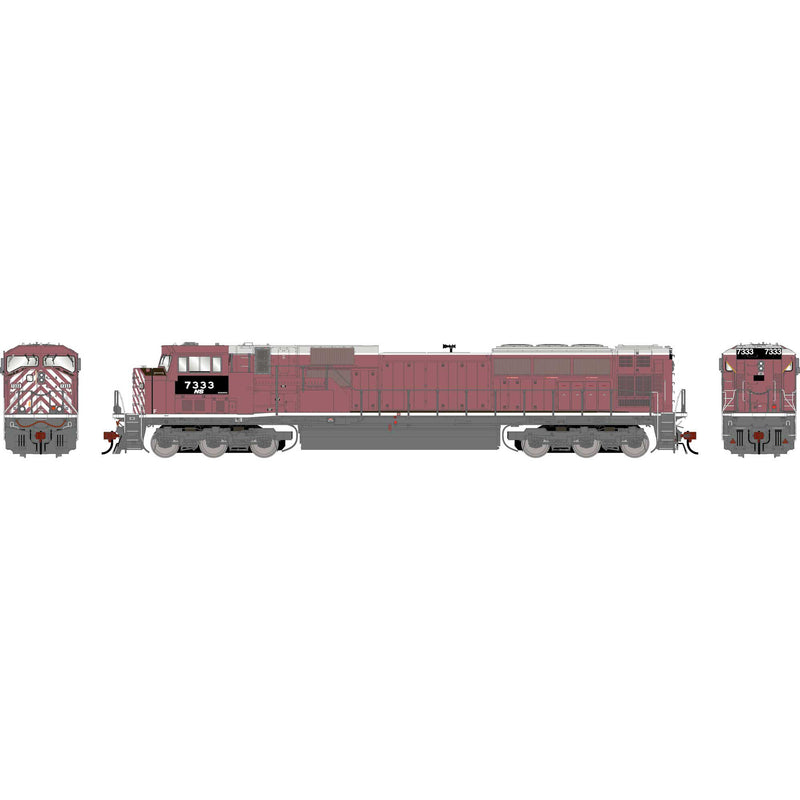 PREORDER Athearn Genesis ATHG-1937 HO SD90MAC Locomotive w/DCC & SOUND, Primed For Grime NS 'Ex-CEFX'