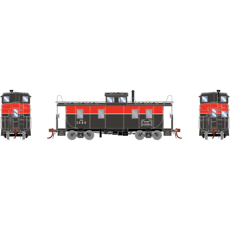 PREORDER Athearn Genesis ATHG-1947 HO ICC Cupola Caboose Lights, KOG