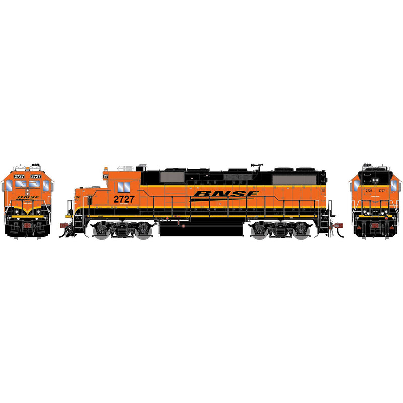 PREORDER Athearn Genesis ATHG-1966 HO GP39-2 PH IIB Locomotive, BNSF