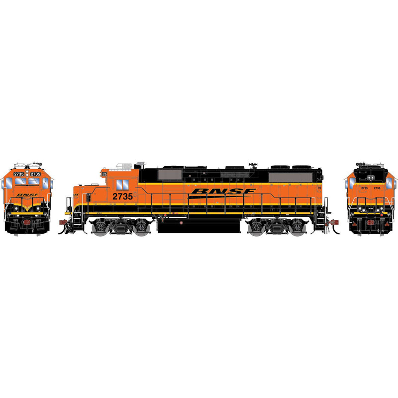 PREORDER Athearn Genesis ATHG-1968 HO GP39-2 PH IIB Locomotive, BNSF