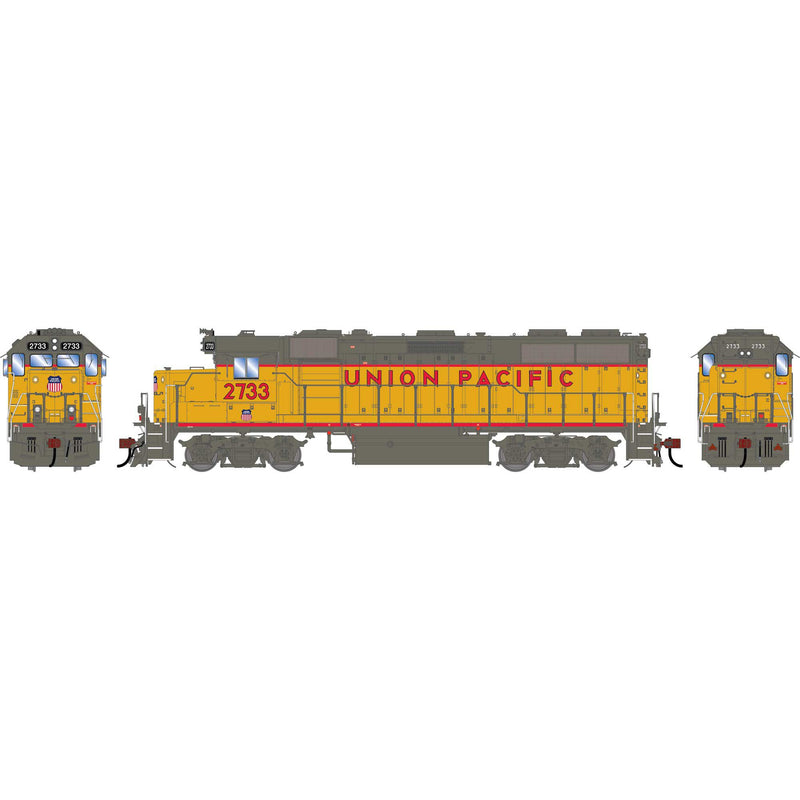 PREORDER Athearn Genesis ATHG-1985 HO GP39-2 PH I Locomotive w/DCC & SOUND, UP