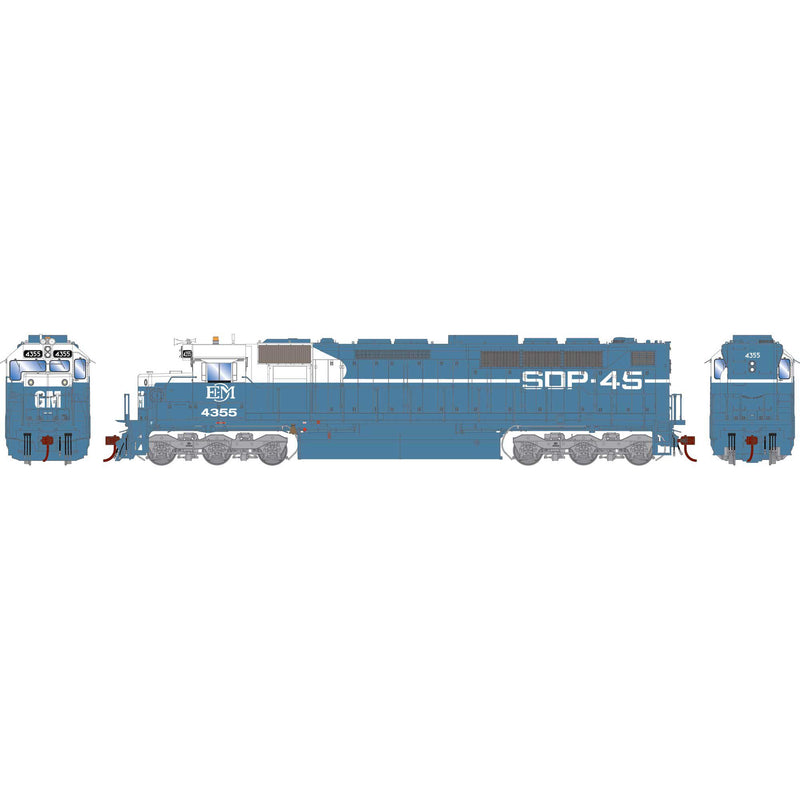 PREORDER Athearn Genesis ATHG-2032 HO SDP45 Locomotive w/DCC & SOUND, Legendary Liveries EMDX 'Demonstrator'