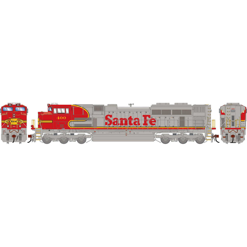 PREORDER Athearn Genesis ATHG-2100 HO SD70ACE Locomotive w/DCC & Sound, Legendary Liveries ATSF