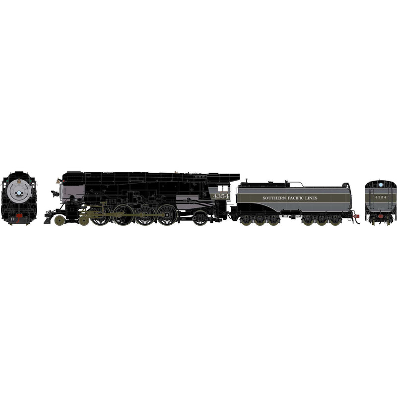 PREORDER Athearn Genesis ATHG-2113 HO 4-8-2 MT-4 Locomotive, Legendary Liveries Two-Tone Grey Skyline Casing SP