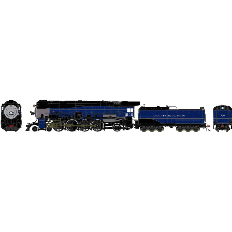 PREORDER Athearn Genesis ATHG-2114 HO 4-8-2 MT-4 Locomotive, Skyline Casing ATH