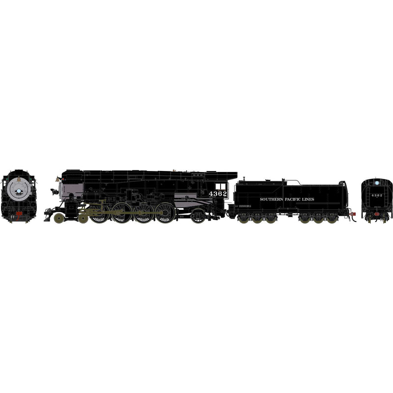 PREORDER Athearn Genesis ATHG-2117 HO 4-8-2 MT-4 Locomotive w/DCC & Sound, Skyline Casing SP