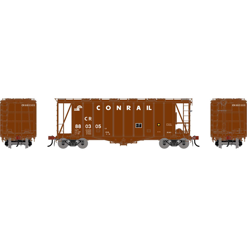 PREORDER Athearn Genesis ATHG-2121 HO GATC 2600 Airslide Covered Hopper, CR