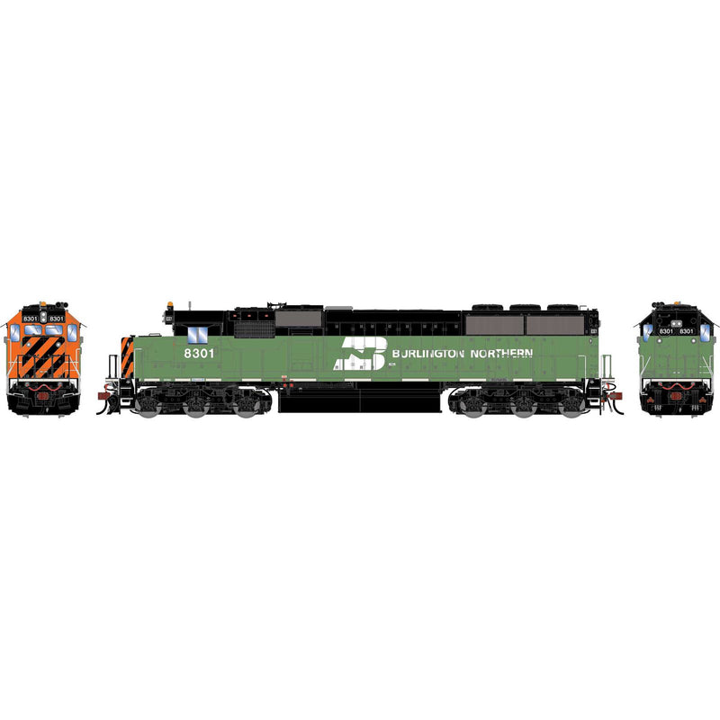 PREORDER Athearn Genesis HO G2164 EMD SD60 Diesel Locomotive, Burlington Northern