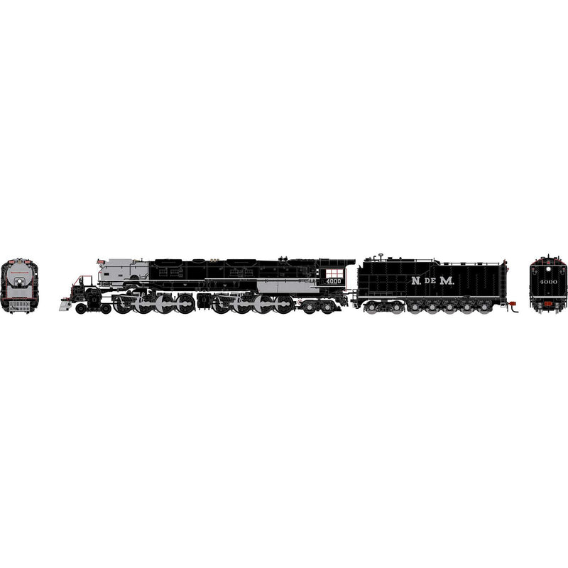 PREORDER Athearn Genesis ATHG-2202 4-8-8-4 Big Boy Steam Locomotive, Ferrocarriles Nacionales de MÃ©xico