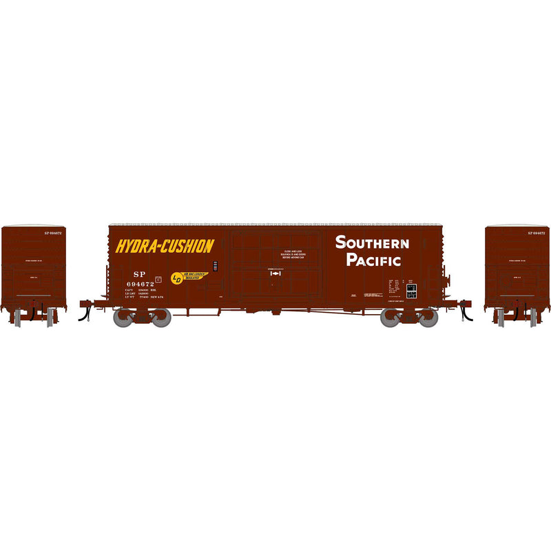 PREORDER Athearn Genesis ATHG-2214 50ft PC&F Smooth Side Box Car with 14ft Plug Door, Southern Pacific