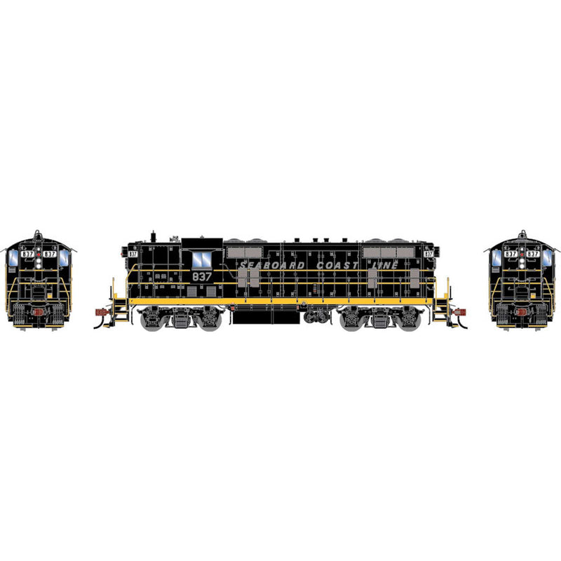 PREORDER Athearn Genesis HO G2294 GP7 Locomotive, Seaboard Coast Line