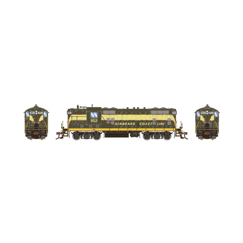 PREORDER Athearn Genesis HO G2285 GP7 Locomotive, Seaboard Coast Line Primed For Grime