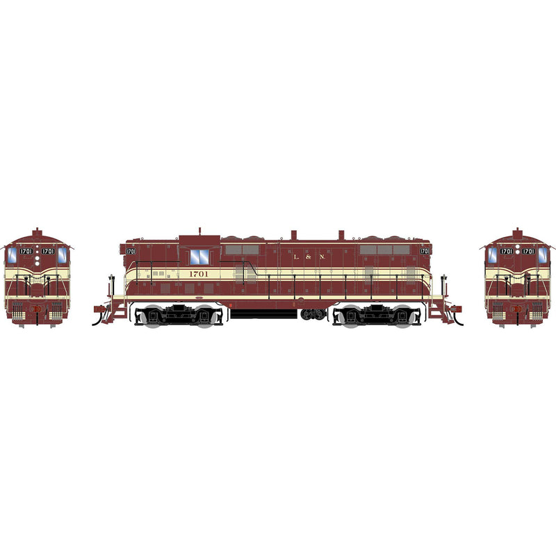 PREORDER Athearn Genesis HO G2324 GP7L Locomotive, Patched Louisville & Nashville