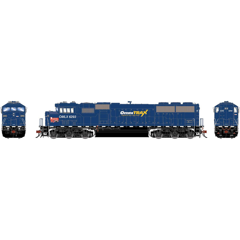 PREORDER Athearn Genesis HO G2346 EMD SD60M Tri-clops Diesel Locomotive, Omnitrax