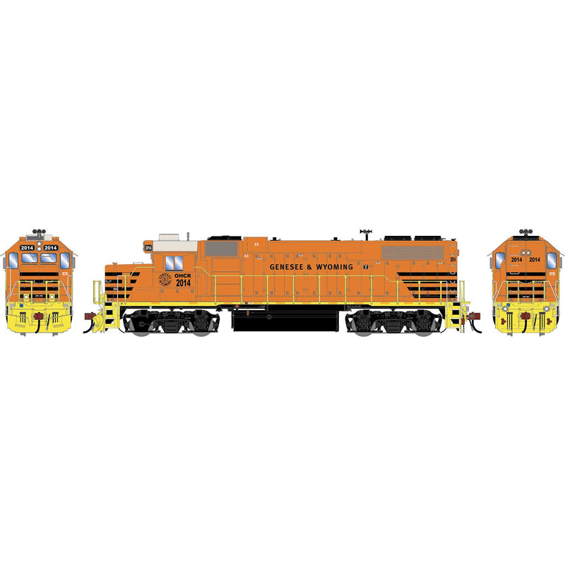 PREORDER Athearn Genesis HO G2370 EMD GP38-2 Diesel Locomotive, Genesse & Wyoming