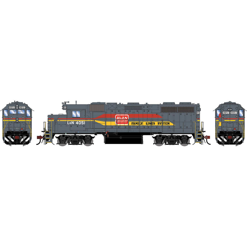 PREORDER Athearn Genesis HO G2388 EMD GP38-2 Diesel Locomotive, Louisville & Nashville Family Lines System