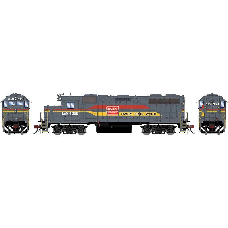 PREORDER Athearn Genesis HO G2377 EMD GP38-2 Diesel Locomotive, Louisville & Nashville Family Lines System