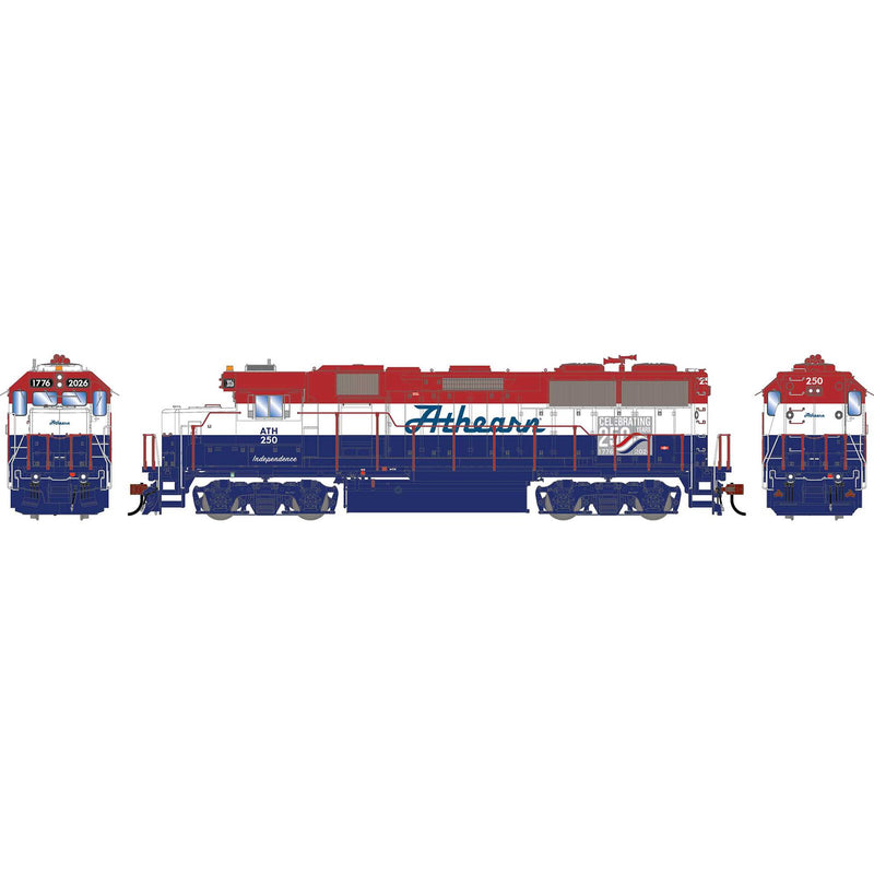 PREORDER Athearn Genesis HO G2421 GP49 Diesel Locomotive, ATH USA 250th Anniversary (Legendary Liveries)