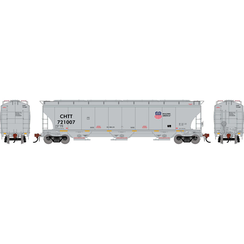PREORDER Athearn Genesis HO G2484 Trinity 5161 Covered Hopper, Union Pacific CHTT