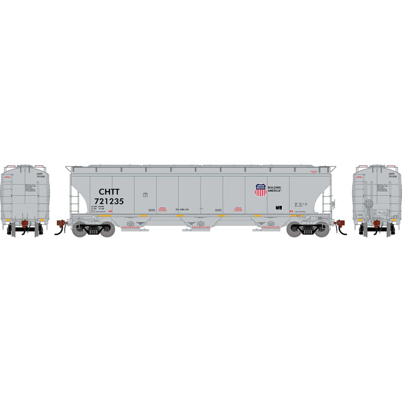 PREORDER Athearn Genesis HO G2486 Trinity 5161 Covered Hopper, Union Pacific CHTT