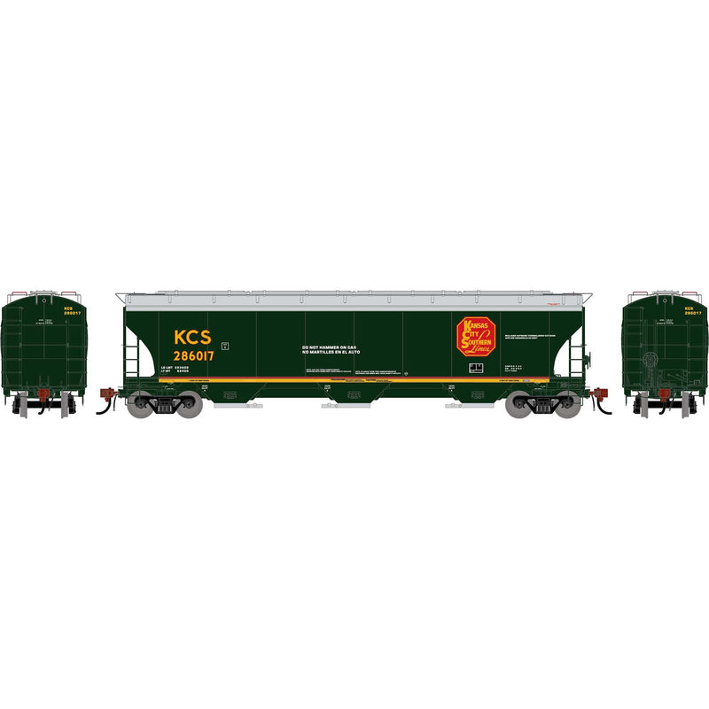 PREORDER Athearn Genesis HO G2488 Trinity 5161 Covered Hopper, Kansas City Southern