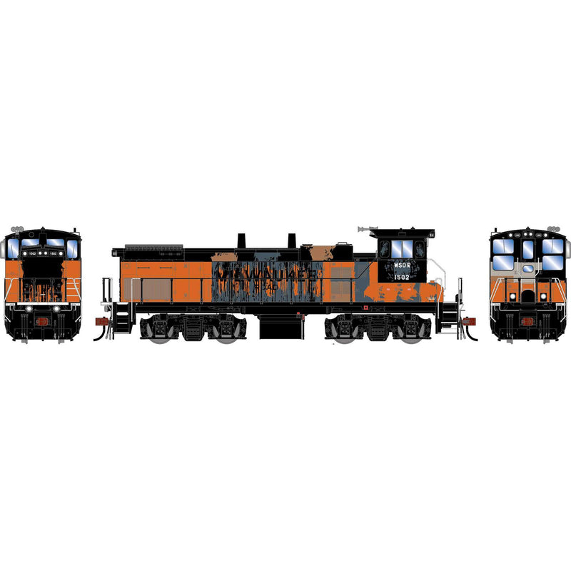 PREORDER Athearn Genesis HO G2515 MP15AC Locomotive, Wisconsin & Southern Primed For Grime
