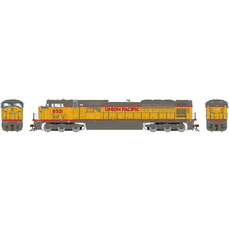 PREORDER Athearn Genesis HO G2542 SD90MAC-H PH I Locomotive, Union Pacific