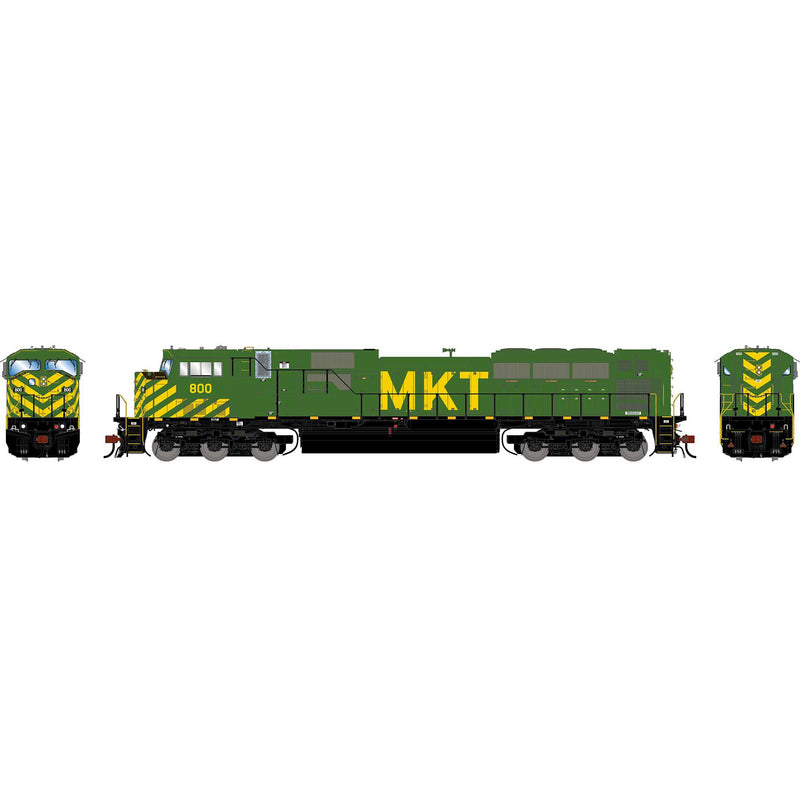 PREORDER Athearn Genesis HO G2558 SD90MAC-H PH I Locomotive, Missouri-Kansas-Texas Legendary Liveries
