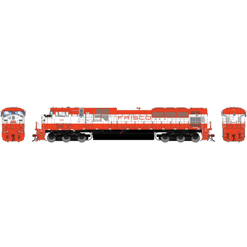 PREORDER Athearn Genesis HO G2585 SD90MAC-H PH I Locomotive, St. Louis-San Francisco Legendary Liveries