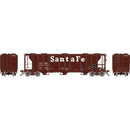 PREORDER Athearn Genesis HO G2593 PS 2893 3-Bay Covered Hopper, Atchison Topeka & Santa Fe