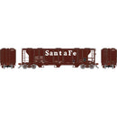PREORDER Athearn Genesis HO G2595 PS 2893 3-Bay Covered Hopper, Atchison Topeka & Santa Fe