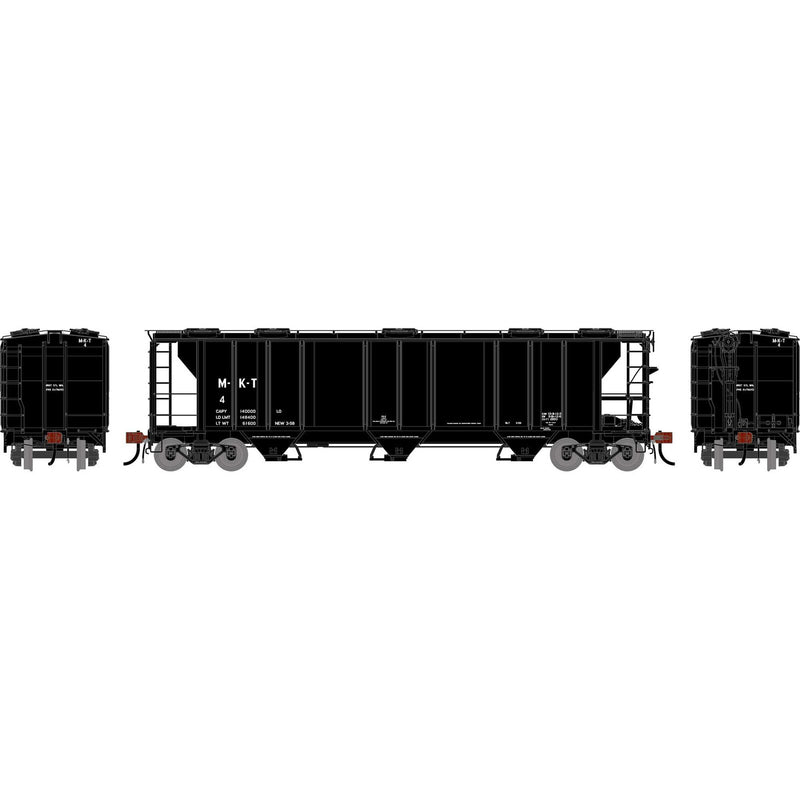 PREORDER Athearn Genesis HO G2602 PS 2893 3-Bay Covered Hopper, Missouri-Kansas-Texas