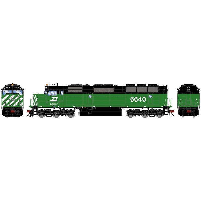 PREORDER Athearn Genesis HO G2608 F45 Locomotive, Burlington Northern