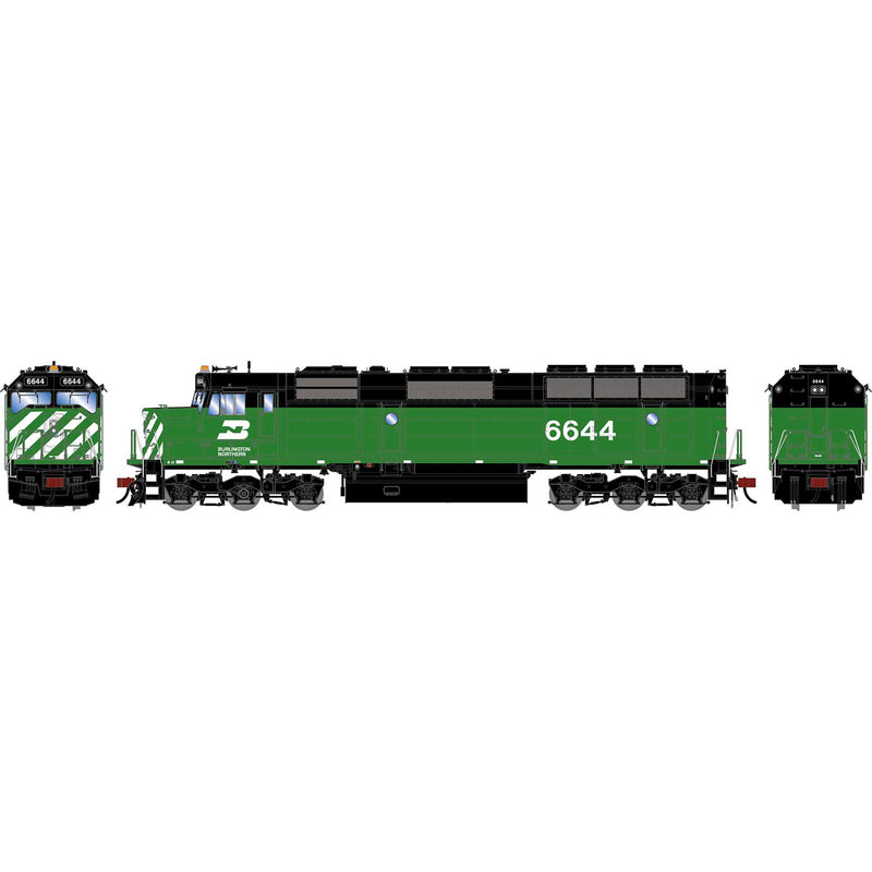 PREORDER Athearn Genesis HO G2610 F45 Locomotive, Burlington Northern