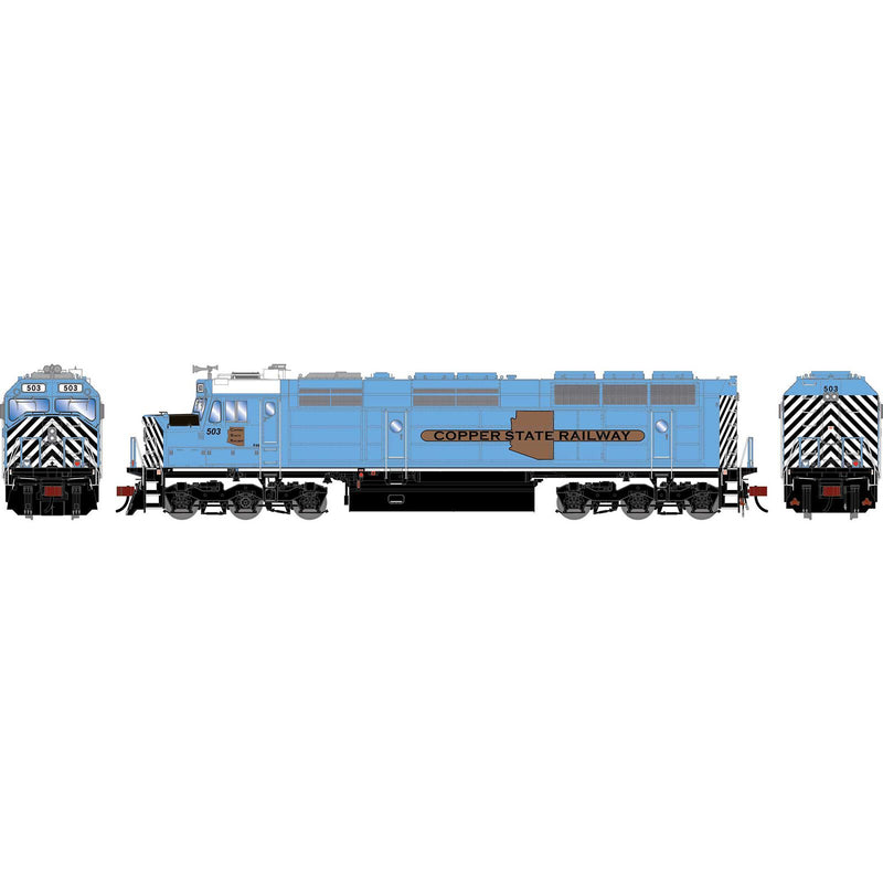 PREORDER Athearn Genesis HO G2616 F45 Locomotive, Copper State Legendary Liveries