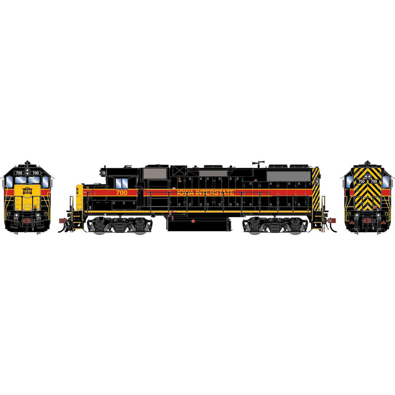 PREORDER Athearn Genesis HO G2658 GP38-2 Diesel Locomotive, Iowa Interstate