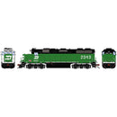 PREORDER Athearn Genesis HO G2669 GP38-2 Diesel Locomotive, Burlington Northern