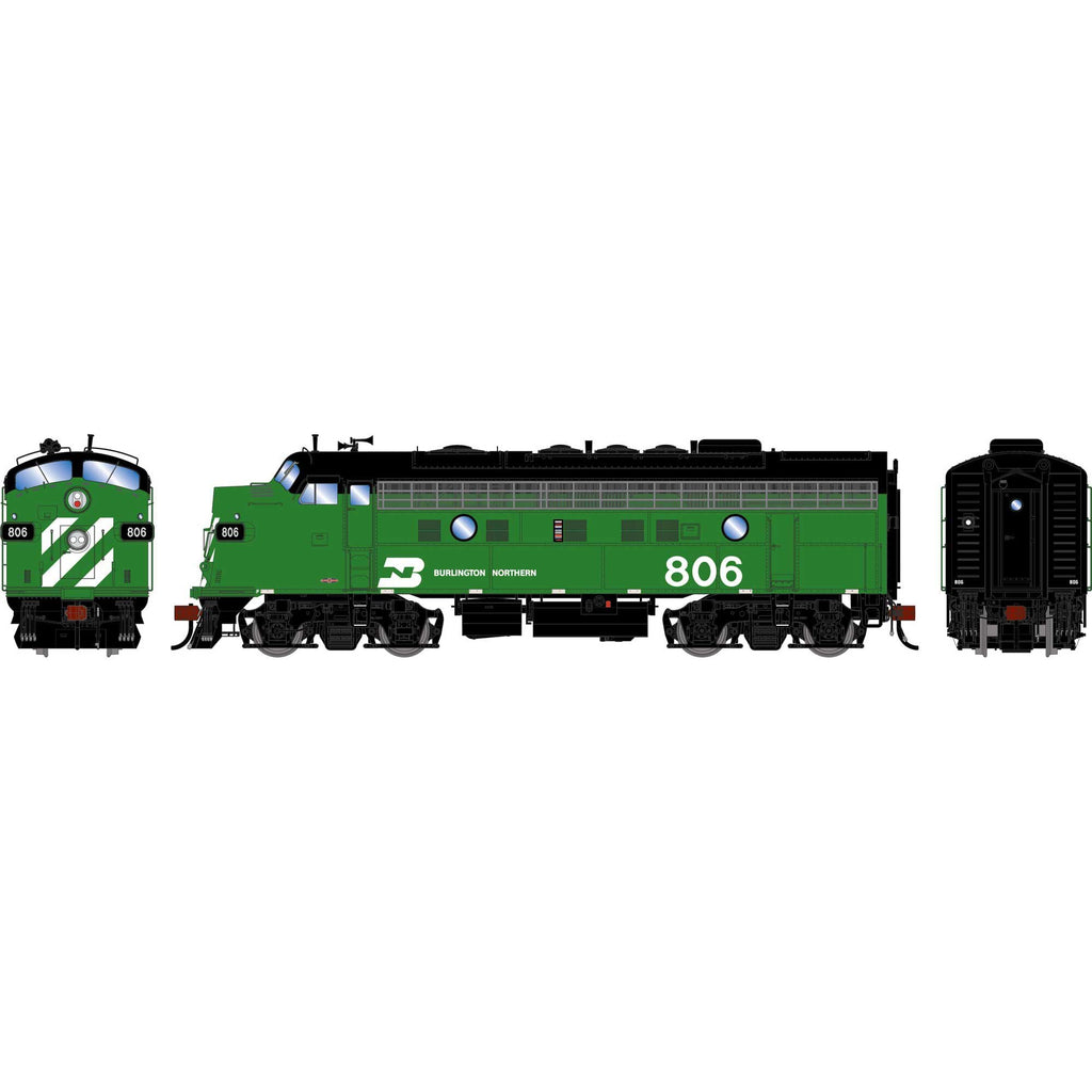 PREORDER Athearn Genesis HO ATHG-2971 GEN F9A Locomotive w/DCC & Sound
