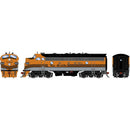 PREORDER Athearn Genesis HO ATHG-2974 GEN F7A Locomotive w/DCC & Sound, DRGW 'Aspen/Silver/Four Stripe'