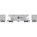 PREORDER Athearn Genesis HO ATHG-3173 GEN GATC 2600 Airslide Covered Hopper- Late, GACX 'Staley'