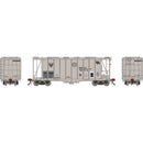 PREORDER Athearn Genesis HO ATHG-3181 GEN GATC 2600 Airslide Covered Hopper- Early, Primed For Grime NW 'ART'