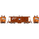 PREORDER Athearn Genesis HO ATHG-3194 GEN ICC Bay Window Caboose w/Lights, Early SP